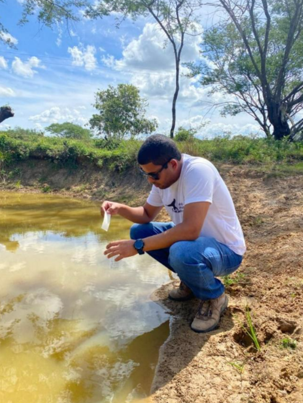 Análise microbiológica da água do rio Japaratuba.