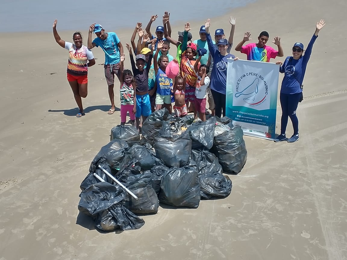 decomposição do lixo nas praias