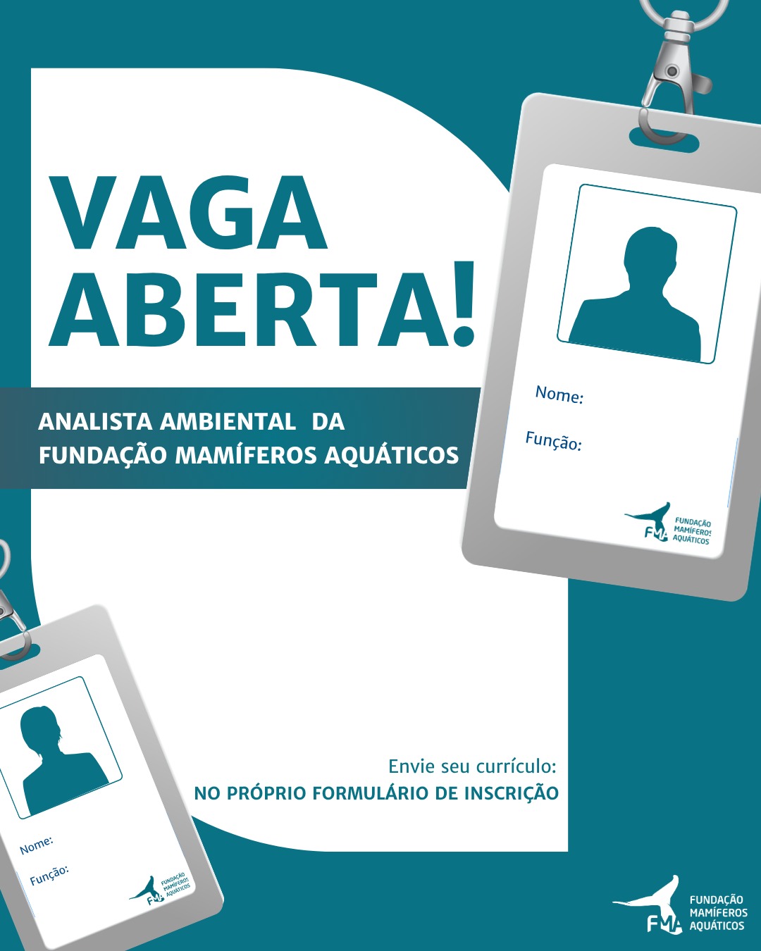 EDITAL PARA ANALISTA AMBIENTAL DA FUNDAÇÃO MAMÍFEROS AQUÁTICOS